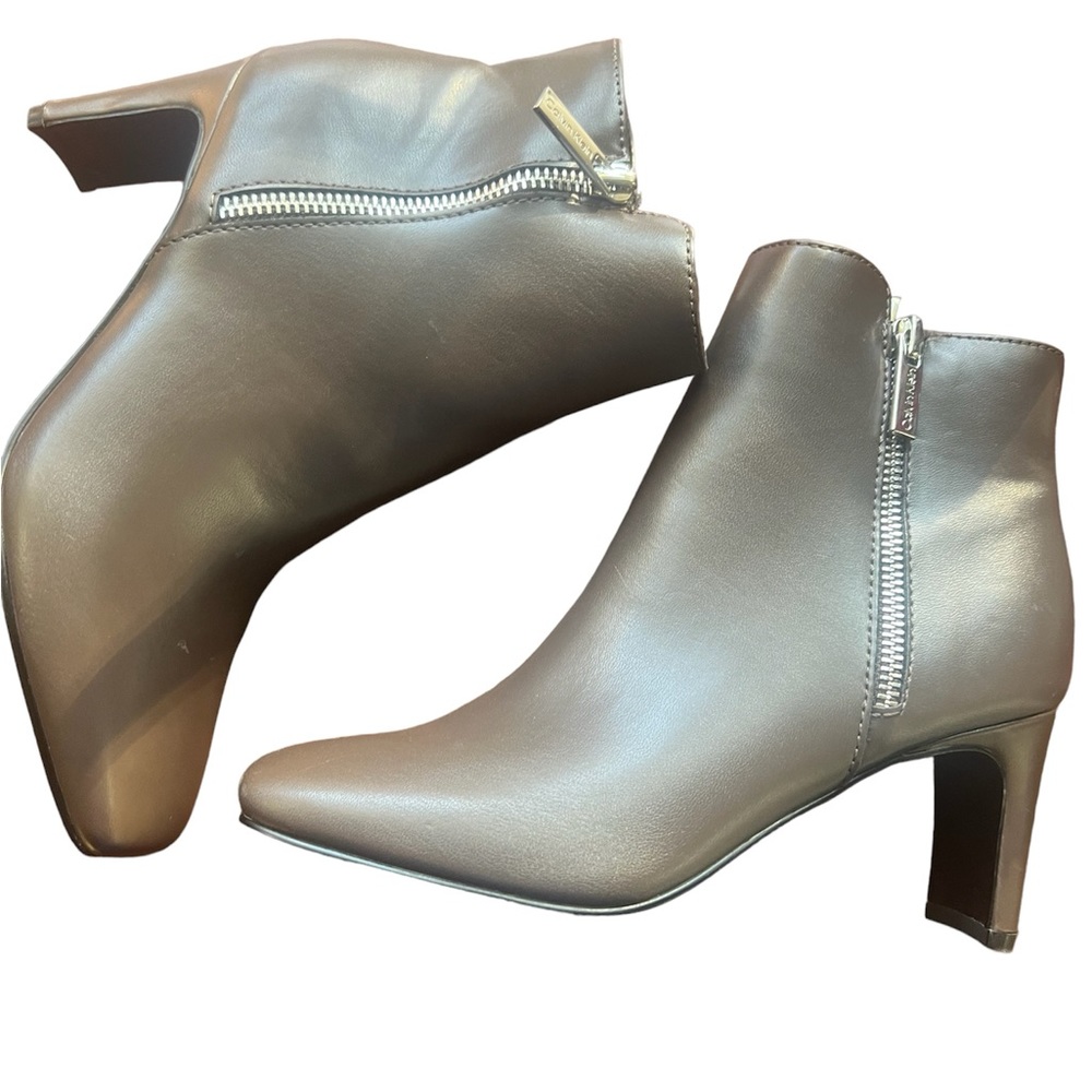 Calvin Klein Brown Leather Dress Shoes